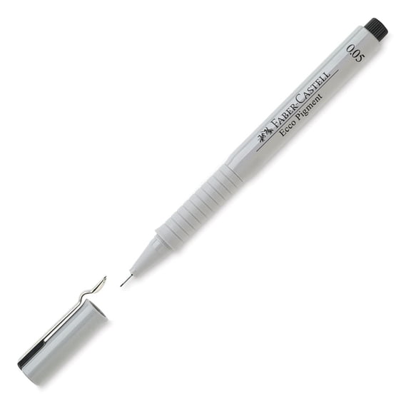 Faber-Castell Ecco Pigment Pen - Black, 0.05 mm