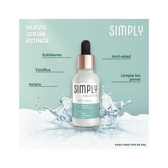 Suero Facial Simply Solution Retinol