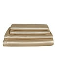 thumbnail image 2 of NTBED Satin Sheets Twin Champagne Luxury Silky Bed Sheets 1800 Microfiber Sheet Set 4 Pcs, 2 of 5