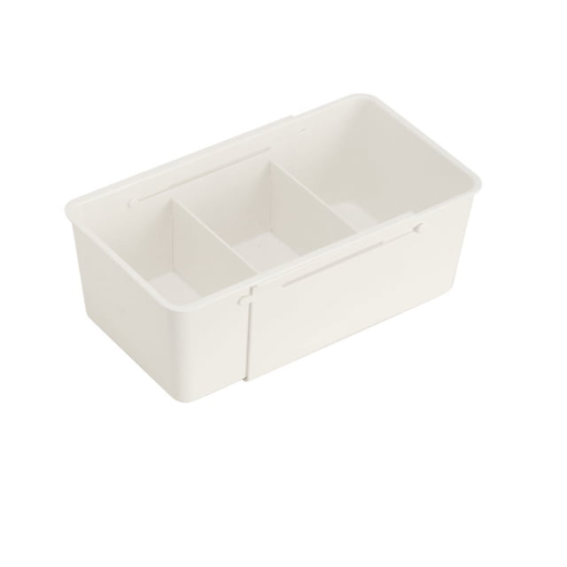 Oleegame 1PC Spoon And Lid Rest Retractable Storage Box Simple Assembled Storage Box Clothes Storage Box Kitchen Supplies Storage Box Beverage Storage Box Sundries Storage Multi Purpose Storage
