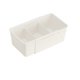 thumbnail image 2 of ¡Liquidación de Pedty! 1 caja de almacenamiento retráctil con compartimentos amplios, color blanco [27 x 14,5 x 9,5 cm] │Estante, 2 of 7