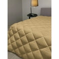 thumbnail image 2 of Ethnic Down Alternative Comforter, Traditional Pattern with Floral Oriental Damask Overlap Circular Motif, Microfiber Quilt for All Season, 5 Sizes, Pale Redwood Sand Brown, by Ambesonne, 2 of 3