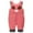 Pink, variant on Gaexia Boys Lined Overalls Soft Warm Romper Jumpsuit Easy Open Design Toddlers Comfortable Playwear Winter Fall Casual ,Coffee,3-4 Years