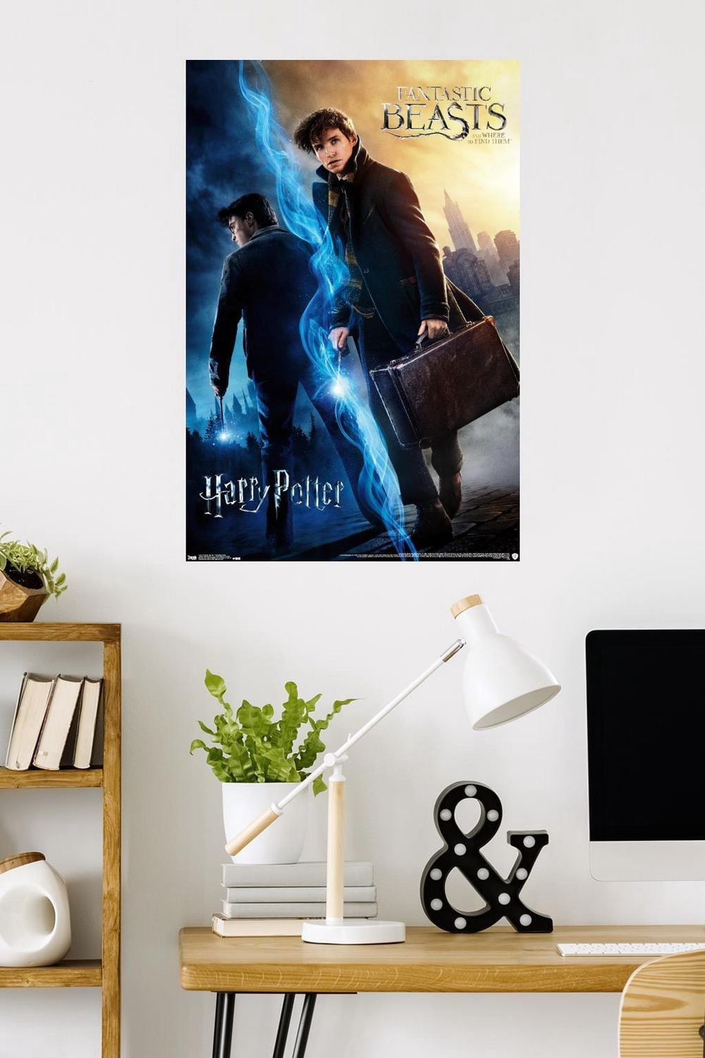The Wizarding World: Harry Potter and Fantastic Beasts Wall Poster, 22.375" x 34"