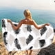 thumbnail image 4 of Microfiber Beach Towel Sandproof Quick Dry Lightweight Super Absorbent Large Bath Towel for Travel Swimming Pool Camping Gym Yoga Outdoor Activities, 4 of 8