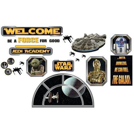 UPC: 0073168300916 | Eureka Star Wars Welcome to the Galaxy Bulletin Board Set 24 Pieces