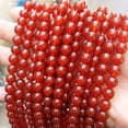 thumbnail image 1 of Accesorios de joyería, cuentas sueltas de ágata roja, accesorios de joyería, cuentas de ágata con cuentas para bricolaje, productos semiacabados, 1 of 3