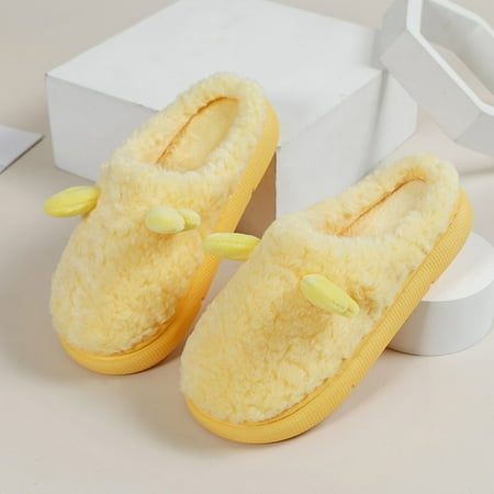 

Women Cartoon Slip-On Furry Plush Flat Home Winter Open Toe Keep Warm Slippers Shoes S for Women Slippers Fuzzy Warm Slipper Socks Women Super Soft Microfiber Cable Knit Slippers for Women Slippers