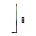 thumbnail image 4 of DOLITY Corner Floor Lamp 55" DIY Color Changing Ambience Light for Office Game Room black, 4 of 9