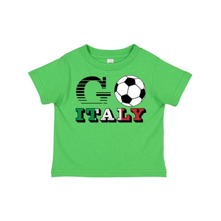 

Inktastic Go Italy- Soccer Football Gift Toddler Boy or Toddler Girl T-Shirt