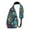 Multicolour, variant on Crossbody Sling Bag for Women Men Casual Adjustable Strap Shoulder Backpack Chest Pack Travel Hiking Daypack