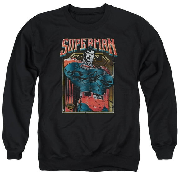 Superman - Head Bang - Crewneck Sweatshirt - Large