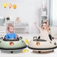thumbnail image 6 of NEILA 12V Kids Ride on Bumper Car 360° Spin Battery Powered Electric Fun Toys with Remote Control  , LED Lights , Safety Belt , Music , 2 Driving Modes for Toddlers Boys and Girls (White), 6 of 7