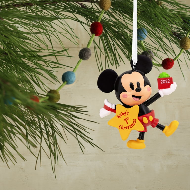 Hallmark Ornament (Disney Mickey Mouse Baby's First Christmas 2022