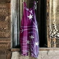 thumbnail image 3 of Gibobby Mono Corto Informal Mujer Primavera Verano Casual Moda Pantalones sin mangas Mono Estampado floral Vendaje Bolsillo Mono(Morado， XXL), 3 of 4