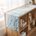 thumbnail image 6 of Table Runners 72 Inches Long Dress Scarves, Ombre Brown Blue Farmhouse Kitchen Table Runner, Coffee Tablerunners, Summer Coastal Ocean Sea Beach Wave 16x72 Inch, 6 of 9