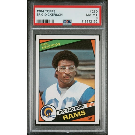 1984 Topps Eric Dickerson #280 PSA 8