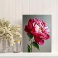 thumbnail image 2 of Large Peony Oil Painting Canvas Print Wall Art for Living Room Office Hotel Hallway, 2 of 8