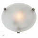Access Lighting 50060-WH-FST Cirrus 1 Lumière Affleurante - Montage - Blanc – image 1 sur 1