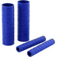 thumbnail image 1 of SHAR Comfortable Blue Silicone Handlebar Sleeves - 2 Pairs for Universal Motorcycle Handlebars, 1 of 5