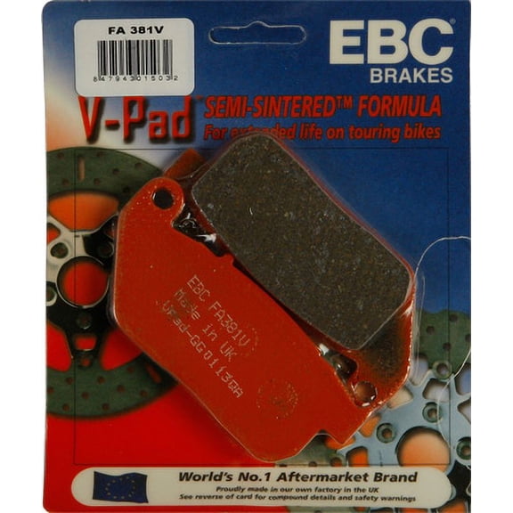 EBC FA381V Semi-Sintered V Brake Pads