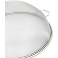 thumbnail image 5 of Soro Essentials- 10.25" Stainless Steel Single Fine Mesh Strainer with Wooden Handle- Kitchen Food Strainer Perfect for Sift Drain Straining Liquids Stocks Sauces and Soups Pasta, 5 of 5