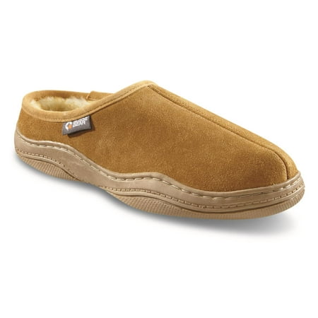 

Guide Gear Mens Suede Clog Slippers Indoor and Outdoor Bedroom House Shoes