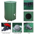 thumbnail image 7 of Zimtown 100 Gallon Portable Rain Barrel Farms Water Storage Saver for Patio, 7 of 7