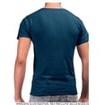 thumbnail image 2 of Playera Super Mario Talla M Manga Corta con Estampado Silver Mario Azul Marino, 2 of 3