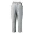 thumbnail image 4 of Women's Solid Color Daily Commuting Fashion Casual Radish Pants, 4 of 4