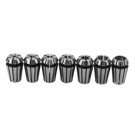 

7pcs 1-7mm ER11 Spring Collet For CNC Workholding Engraving & milling Lathe