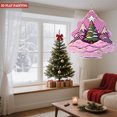 thumbnail image 2 of Stylish Metal Hanging Christmas Tree Wind Spinner - Vibrant Red Ornaments & Snowflakes Design for Festive Yard & Garden Decor, 2 of 7
