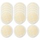 thumbnail image 4 of 18pcs Loofah Pads for Home Use Beige Color Easy to Grasp and Hang Durable for Long Time Use 18pcs, 4 of 5