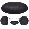 thumbnail image 4 of Black Sinamay Hat Fascinator Hat Base Headwear Fascinator Base Round Mesh Round Fascinator Millinery Base for Cocktail Teas Balls Red Carpet Shows Magazine Shoots Black, 4 of 6