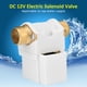 thumbnail image 2 of DEWIN DC 12V G1/2" Válvula solenoide eléctrica de energía solar para agua N/C normalmente cerrada, 2 of 8