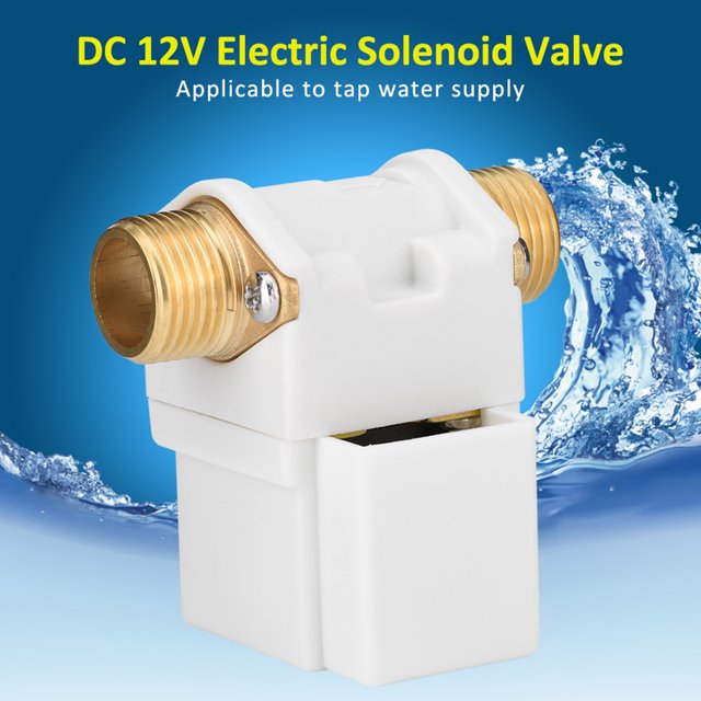 Válvula Solenoide Eléctrica, DC 12V G1/2Válvula Solenoide Eléctrica Solar C Válvula Solenoide Eléctrica Solución Innovadora