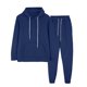 thumbnail image 1 of Ploknplq Jumpsuits for Women,Jogging Suits for Women Plus Size,Lounge Sets for Women,Sweatpants Sweatshirt Set For 2 Piece Tracksuit,Matching Sets Women Clothing,Track Suits for Women Set Navy S, 1 of 8