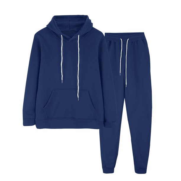 Ploknplq Jumpsuits for Women,Jogging Suits for Women Plus Size,Lounge Sets for Women,Sweatpants Sweatshirt Set For 2 Piece Tracksuit,Matching Sets Women Clothing,Track Suits for Women Set Navy S
