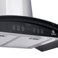 thumbnail image 2 of Campana CC-90-AC de pared en 90 cm Acero Supra Campana CC-90-AC, 2 of 6