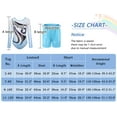 thumbnail image 5 of FEOYA Gymnastics Leotards for Girls Kids Gymnastics Long Sleeve/Sleeveless Leotards Athletic Dance Jumpsuit Bodysuit Sparkly Ballet Outfit Shorts Hairbands Set 3Pcs for 5-12 Years Blue, 5 of 6