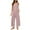AA-Hot Pink, variant on QATAINLAV Womens Waffle Knit Jumpsuits Loose Casual Wide Leg Onesie Pants Solid Casual Open Back Overalls Rompers wirh Pockets Loungewear Beige XL Back to College Sales