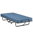 thumbnail image 1 of Patiojoy Folding Bed Mattress with Swivel Casters Twin Portable Foldable Guest Bed with Sturdy Metal Frame&Memory Foam, 1 of 7