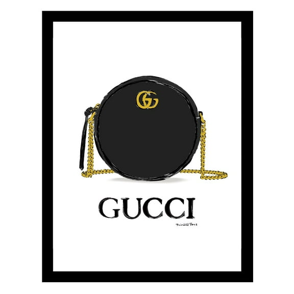 High Fashion Designer Handbag Framed Print