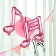 thumbnail image 4 of BalsaCircle 6 Rose Gold Music Notes Mylar Foil Plain Balloons Wedding Event Birthday, 4 of 6