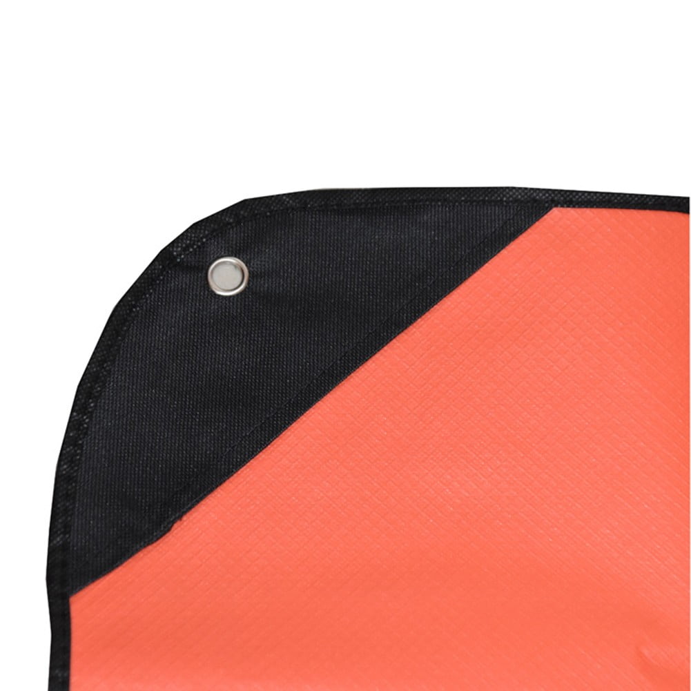 Outdoor Camping Survival Blanket Insulated Thermal Reflective Tarp 82.7X59.1Inch Orange