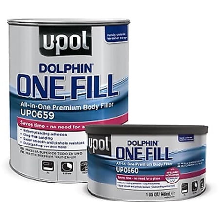 U-POL Products Dolphin All in One Premium Body Filler