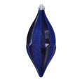 thumbnail image 2 of Vickerman MC191131D 10 in. Midnt Blue Candy Glitter Shuttle Ornament - 2 per Bag, 2 of 3