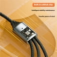 thumbnail image 5 of Nylon Braided USB C Splitter for 100W Charging & 480Mbps Data Transfer, 5 of 8