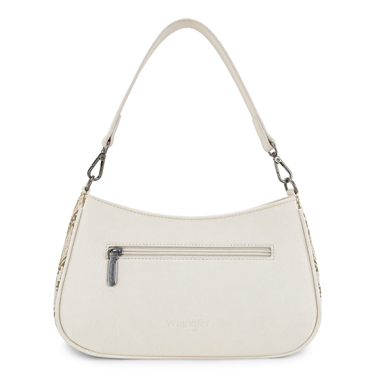 Wrangler Hobo Purse with Detachable Strap, Beige photo 6
