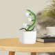 thumbnail image 4 of Decoración del hogar, decoración de habitaciones, decoración de paredes, artesanías esmaltadas, adornos de vidrio, plantas verdes en macetas, especialidades de Boshan, decoración del hogar, regalo de, 4 of 6